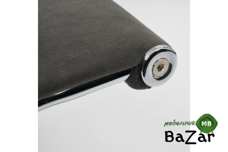 Кресло URBAN-LOW флок серый