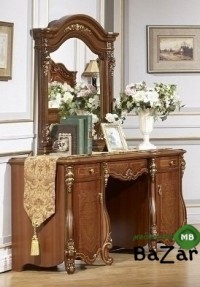 Туалетный столик Юлиана 3172 MK-3012-BR Темный орех
