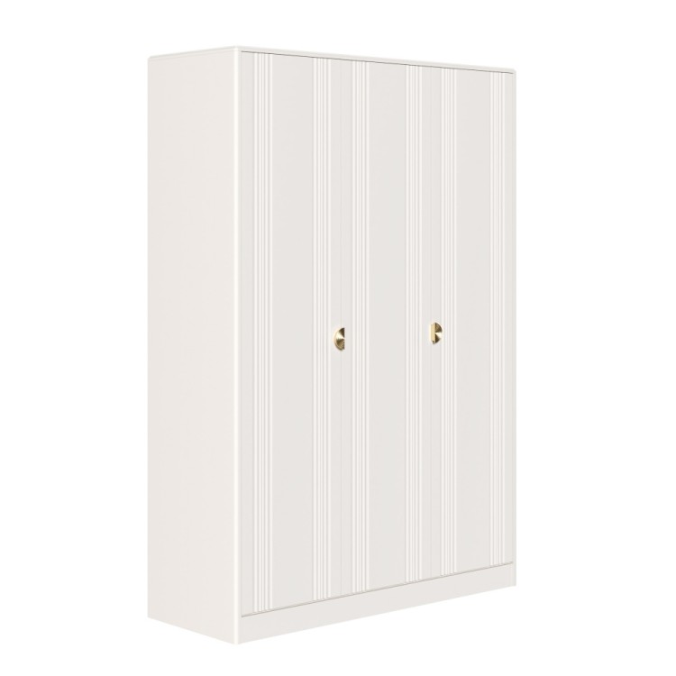 Шкаф 3 двери BR803W White