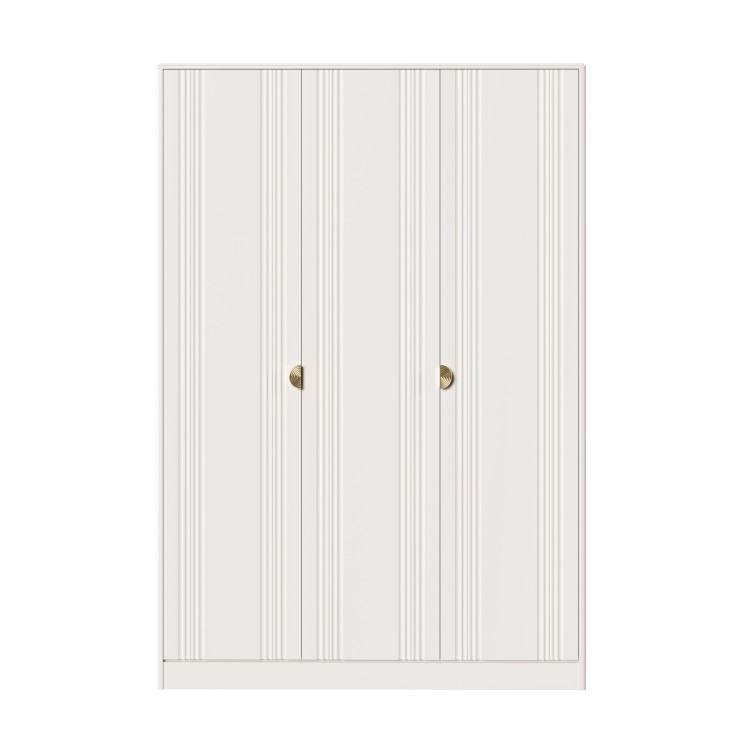 Шкаф 3 двери BR803W White