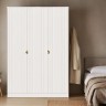 Шкаф 3 двери BR803W White