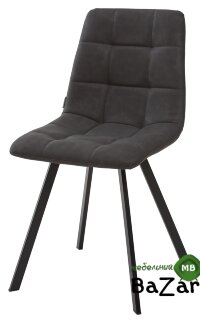 Стул CHILLI SQUARE RU-08 антрацит, PU