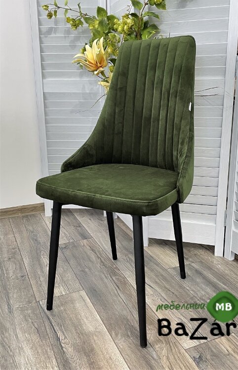 Стул Руссо Олива Catalana #C14, велюр / черный каркас Стул Руссо Олива Catalana #C14, велюр / черный каркас