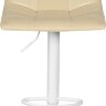 Стул барный TAILOR WHITE (бежевый велюр (MJ9-10))