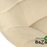 Стул барный TAILOR WHITE (бежевый велюр (MJ9-10))