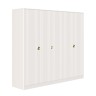 Шкаф 4 двери BR804W White