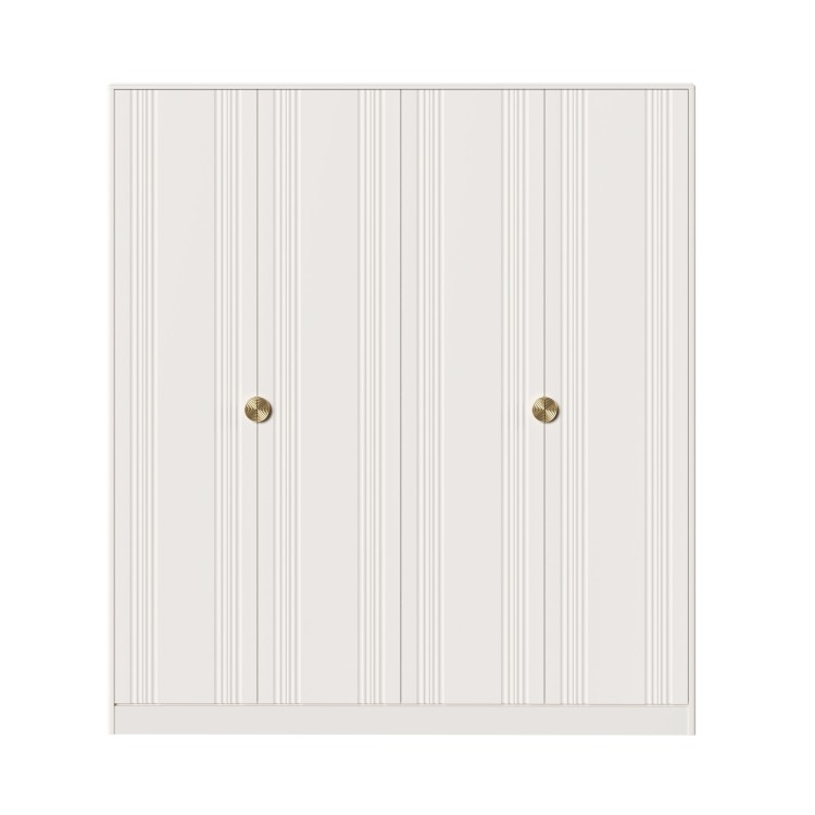 Шкаф 4 двери BR804W White