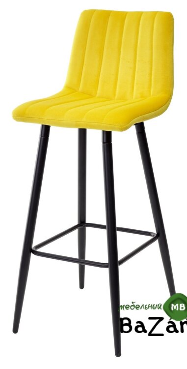 Барный стул DERRY G108-22 золотая осина, велюр