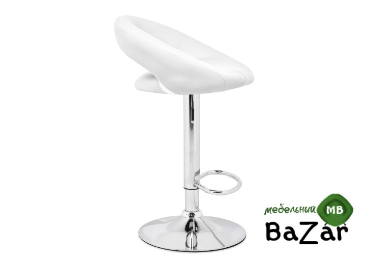 Барный стул Oazis white / chrome