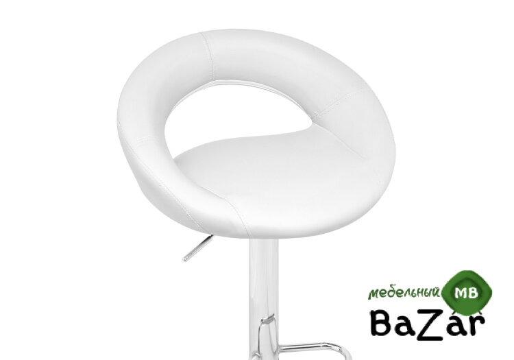 Барный стул Oazis white / chrome