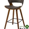 Стул барный JY3080-1109 коричневый PU#Y15-04/орех