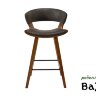 Стул барный JY3080-1109 коричневый PU#Y15-04/орех