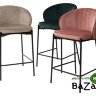 Полубарный стул WENDY BLUVEL-52 PINK (H=65cm), велюр