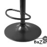 Стул барный JY3143X-L черный/орех/черный