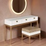 Стол-консоль 3 ящика BR903W White