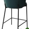 Полубарный стул WENDY BLUVEL-78 GREEN (H=65cm), велюр