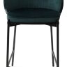Полубарный стул WENDY BLUVEL-78 GREEN (H=65cm), велюр