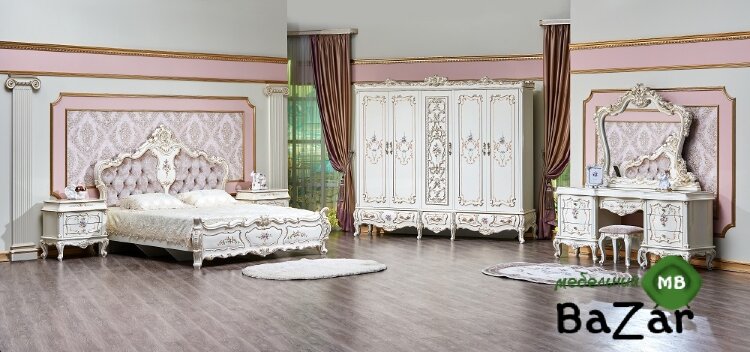 Спальня Версалес premium крем