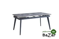 Стол DT305 Серый керамика (глянцевый) Caesar light grey