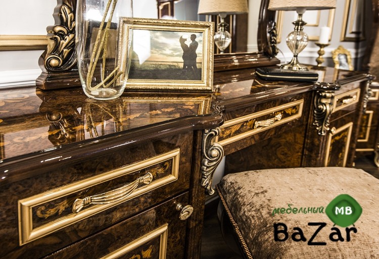 Спальня "Прага" корень дуба (Ю)