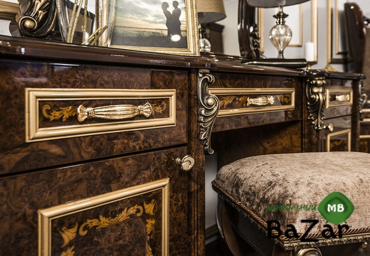 Спальня "Прага" корень дуба (Ю)