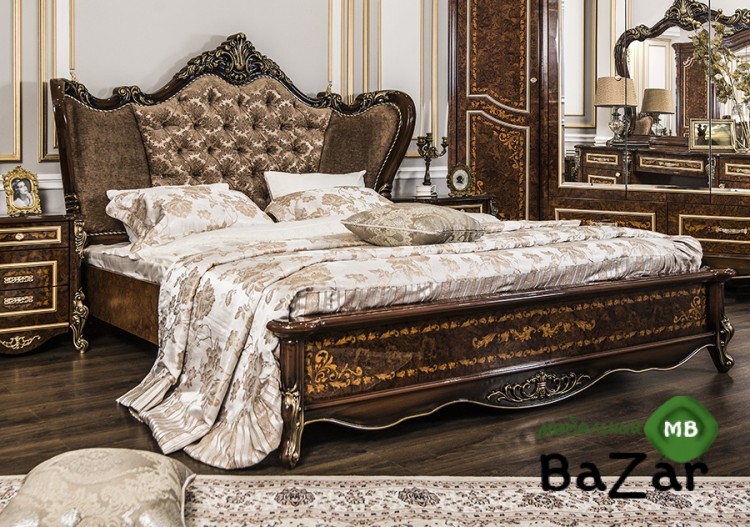 Спальня "Прага" корень дуба (Ю)