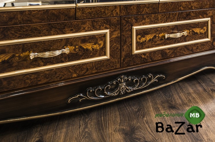 Спальня "Прага" корень дуба (Ю)