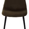 Стул MOLLY JH333-17 олива темная, вельвет