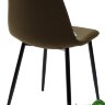 Стул MOLLY JH333-17 олива темная, вельвет