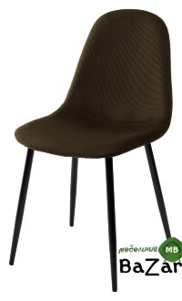 Стул MOLLY JH333-17 олива темная, вельвет