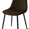 Стул MOLLY JH333-17 олива темная, вельвет