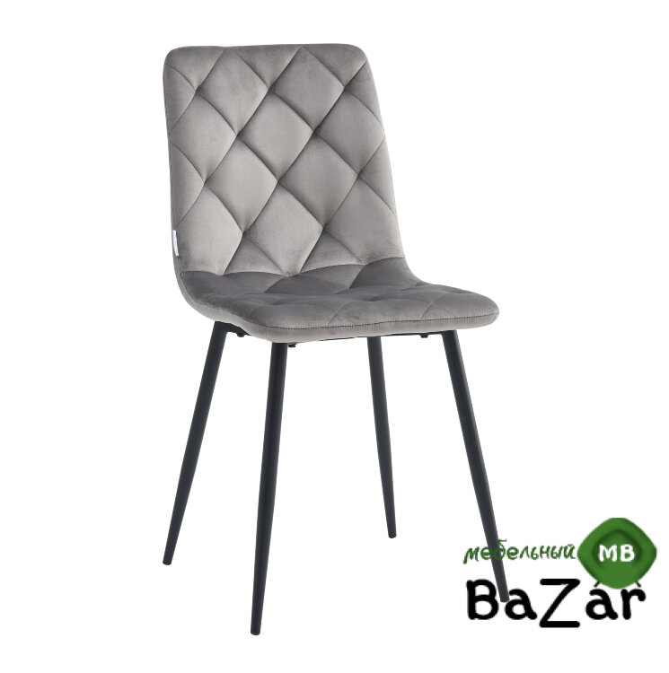 Стул DС210 антрацит велюр