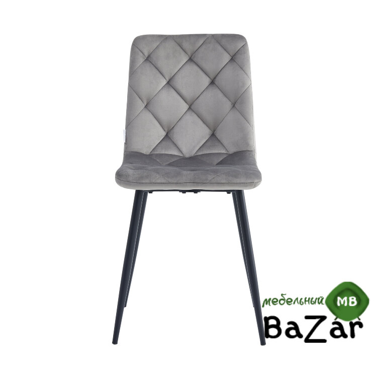 Стул DС210 антрацит велюр