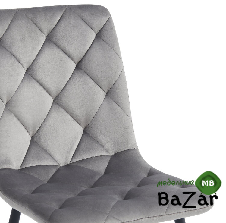 Стул DС210 антрацит велюр