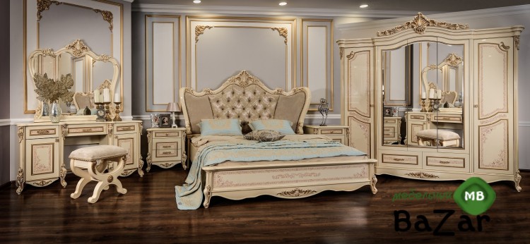 Спальня "Прага" крем (Ю) Спальня "Прага" крем (Ю)