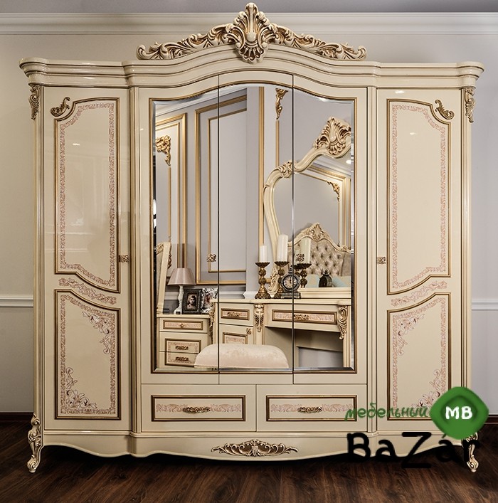 Спальня "Прага" крем (Ю) Спальня "Прага" крем (Ю)