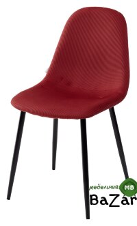 Стул MOLLY JH333-16 брусничный, вельвет