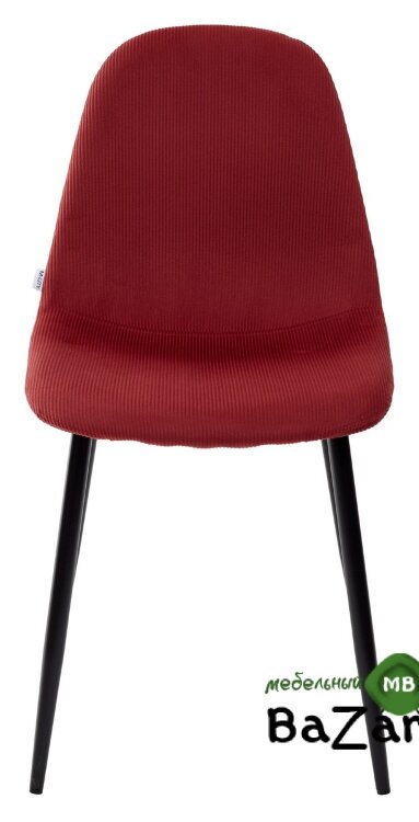 Стул MOLLY JH333-16 брусничный, вельвет