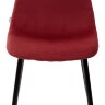 Стул MOLLY JH333-16 брусничный, вельвет