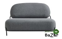 Диван SOFA 06-02 (2-х местный) серый HE512-11