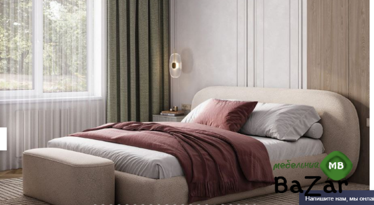 Спальня модульная «Букле» (Фасад ЗЕРКАЛО) Спальня модульная «Букле» (Фасад ЗЕРКАЛО)