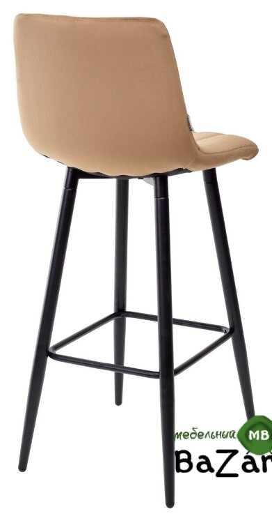 Барный стул DERRY G108-72 тоффи, велюр