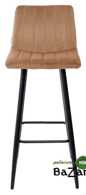 Барный стул DERRY G108-72 тоффи, велюр