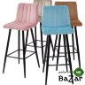 Барный стул DERRY G108-72 тоффи, велюр