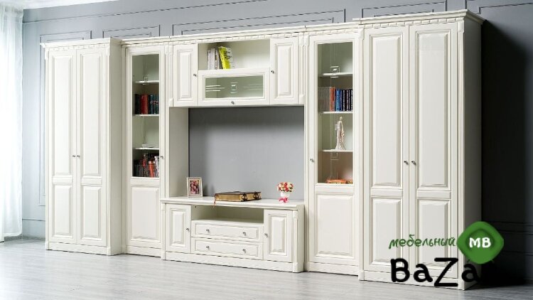 Кабинет гостиная «Деметра» Ваниль