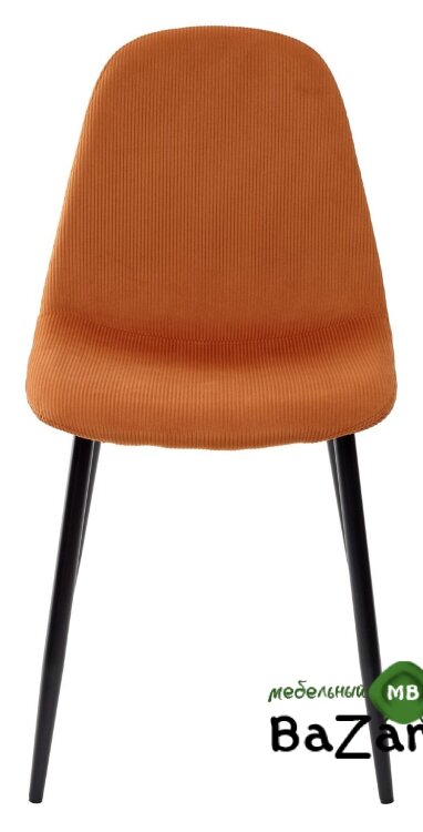 Стул MOLLY JH333-14 коричневый, вельвет