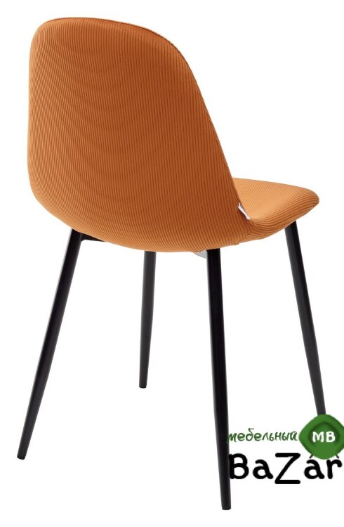 Стул MOLLY JH333-14 коричневый, вельвет