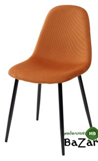 Стул MOLLY JH333-14 коричневый, вельвет