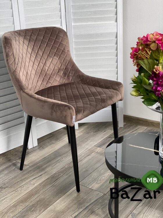 Стул SORREL BLUVEL-38 LATTE, велюр