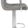 Стул барный KRUGER ARM (серый велюр (MJ9-75))